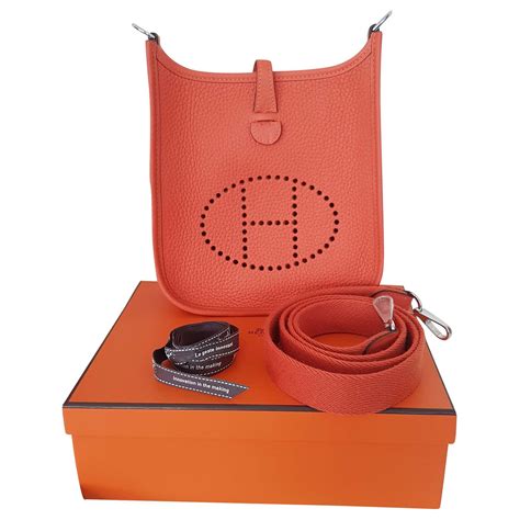 orange hermes evelyne|More.